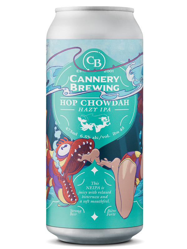 Hop Chowdah Hazy IPA 4 pack (473ml cans)