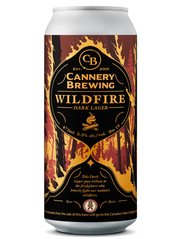 Wildfire Dark Lager 4 pack (473ml cans)