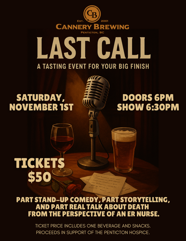 Last Call: A Tasting Event for Your Big Finish - Tickets, Sat Nov 1st