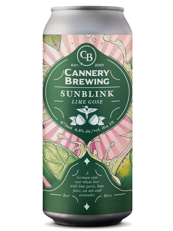 Sunblink Lime Gose 4 pack (473ml cans)