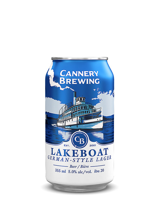 Lakeboat Lager 6 pack (355ml cans)