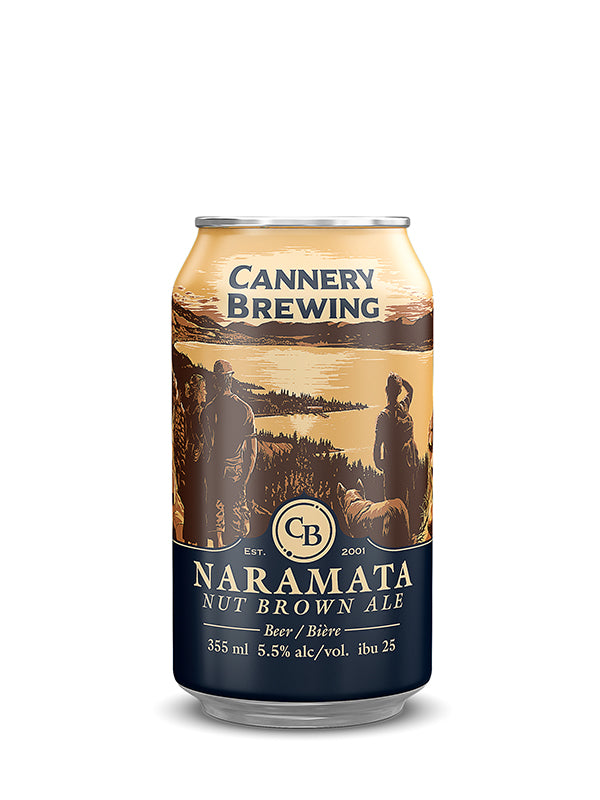 Naramata Nut Brown 6 pack (355ml cans)