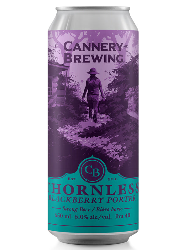 Thornless Blackberry Porter 4 pack (473ml cans)