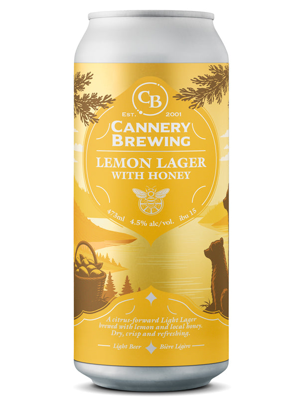 Lemon Lager with Honey (473ml cans)