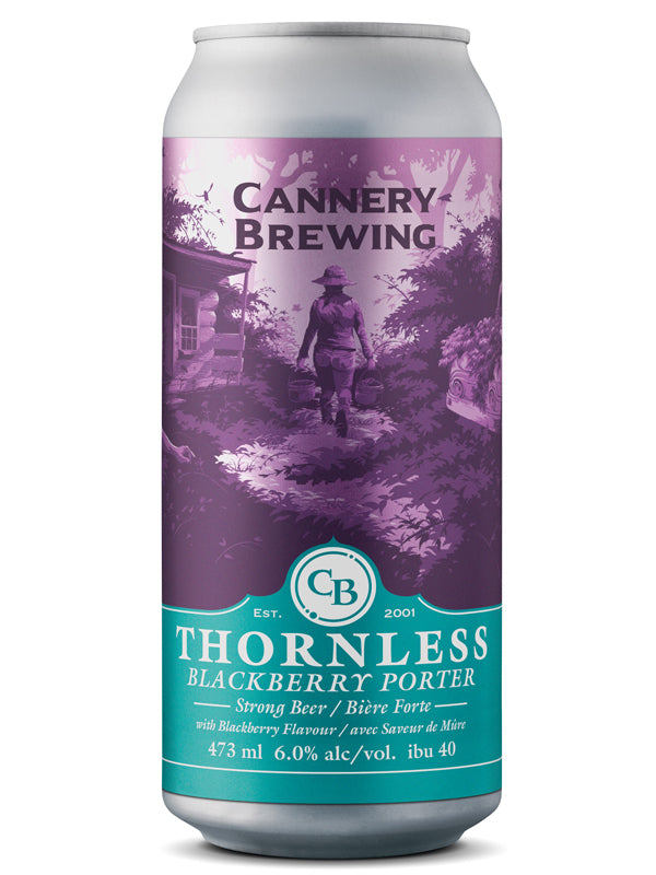 Thornless Blackberry Porter 4 pack (473ml cans)