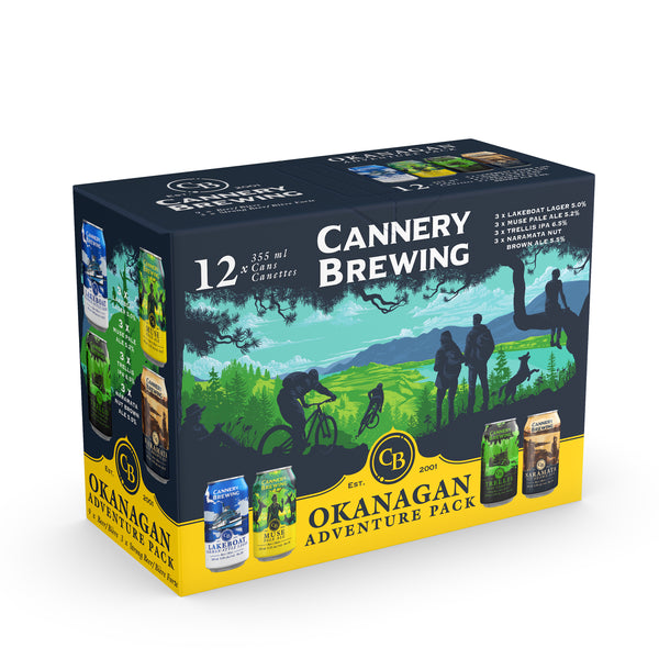 Okanagan Adventure Pack 12 pack (355ml cans)