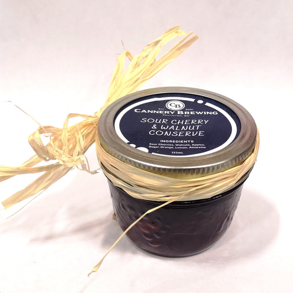 Sour Cherry and Walnut Conserve