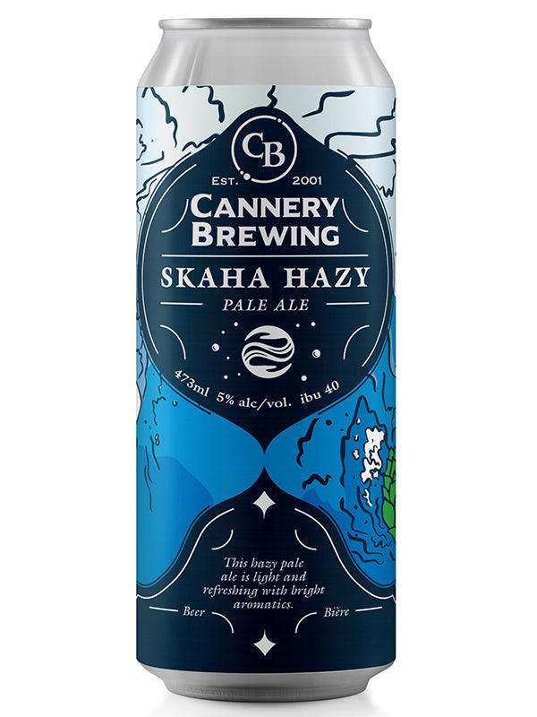 Skaha Hazy Pale Ale 4 pack (473ml cans) Cannery Brewing Co.